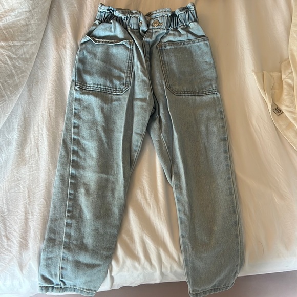Zara Bottoms Zara Paper Bag Jeans Poshmark